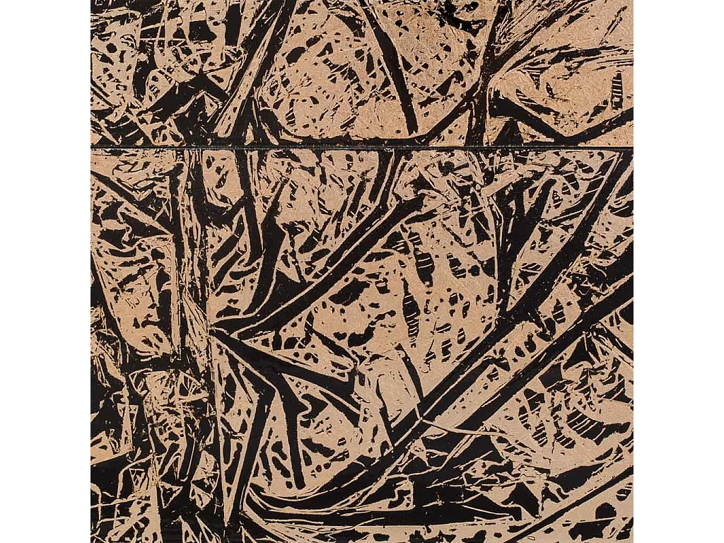 Goldene Keramikbox 25x25x15h cm