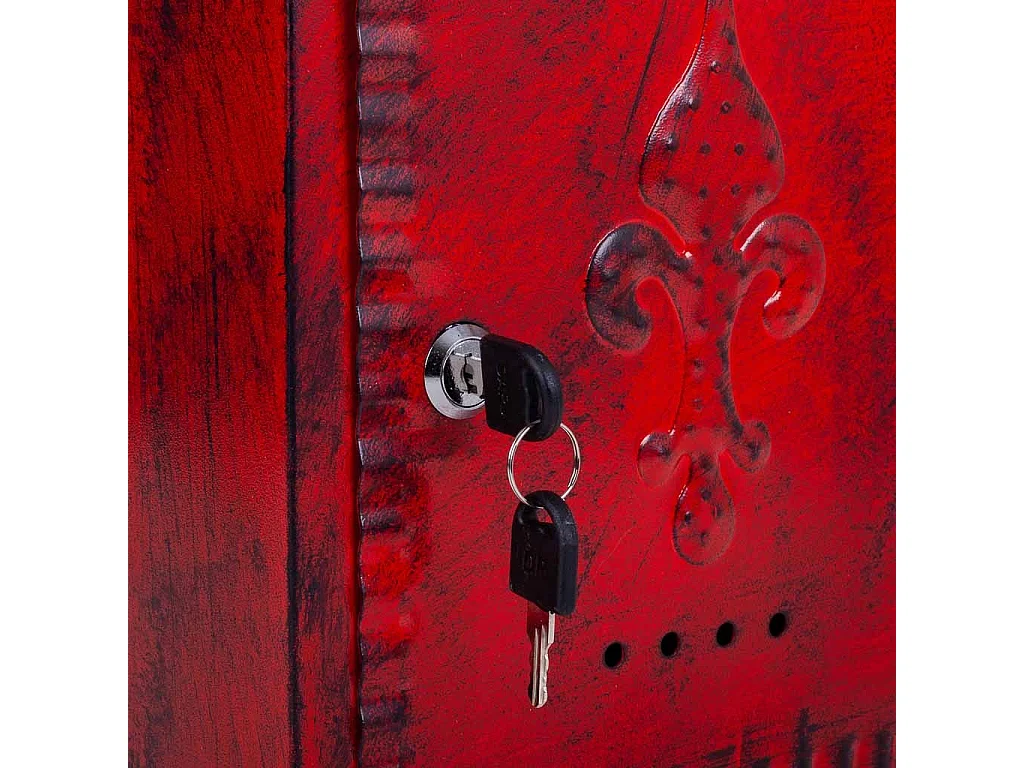 Boîte aux lettres en métal 27x11x37h