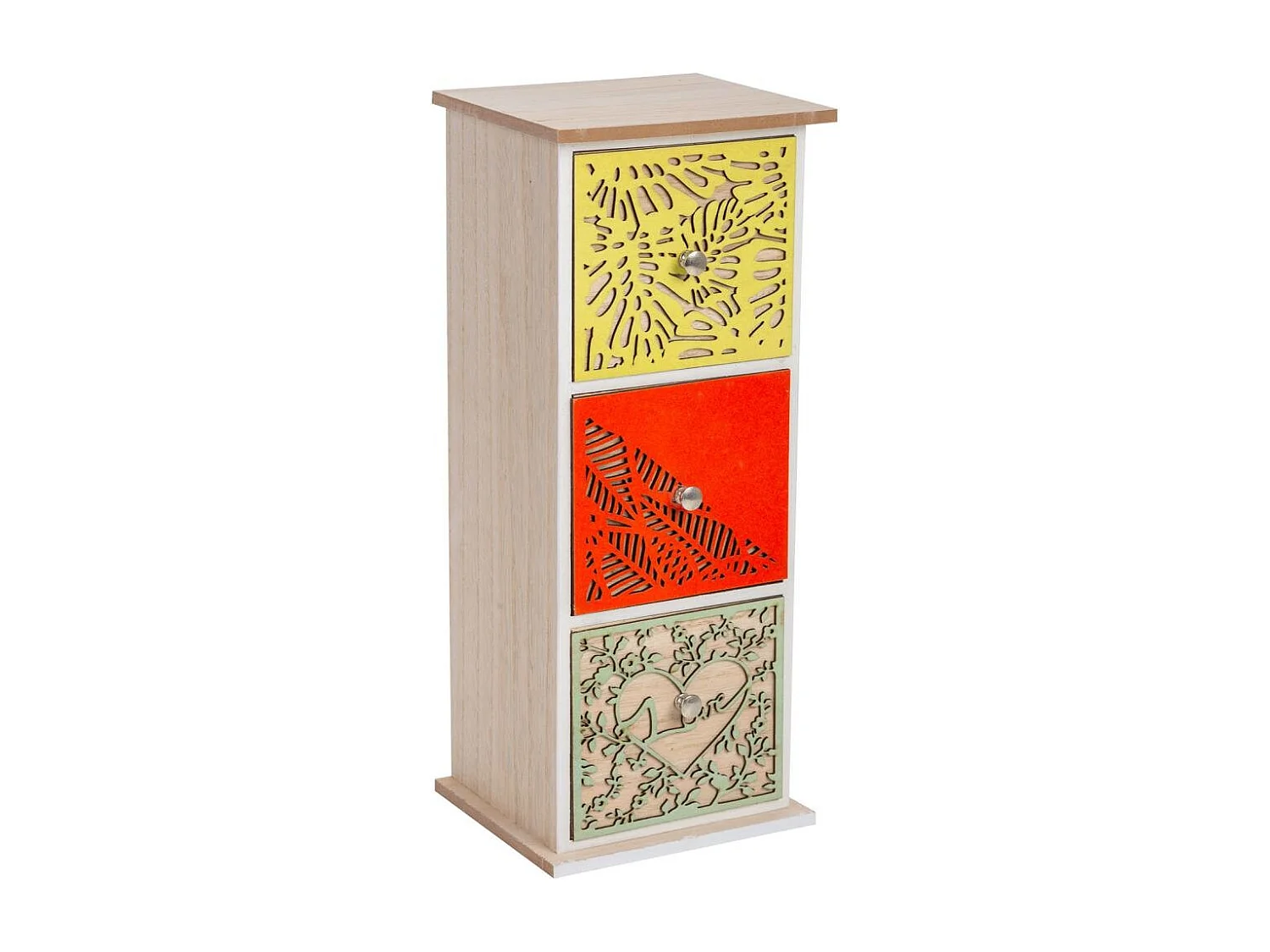 piccola scatola organizer marrone 14,5x13x35,5h