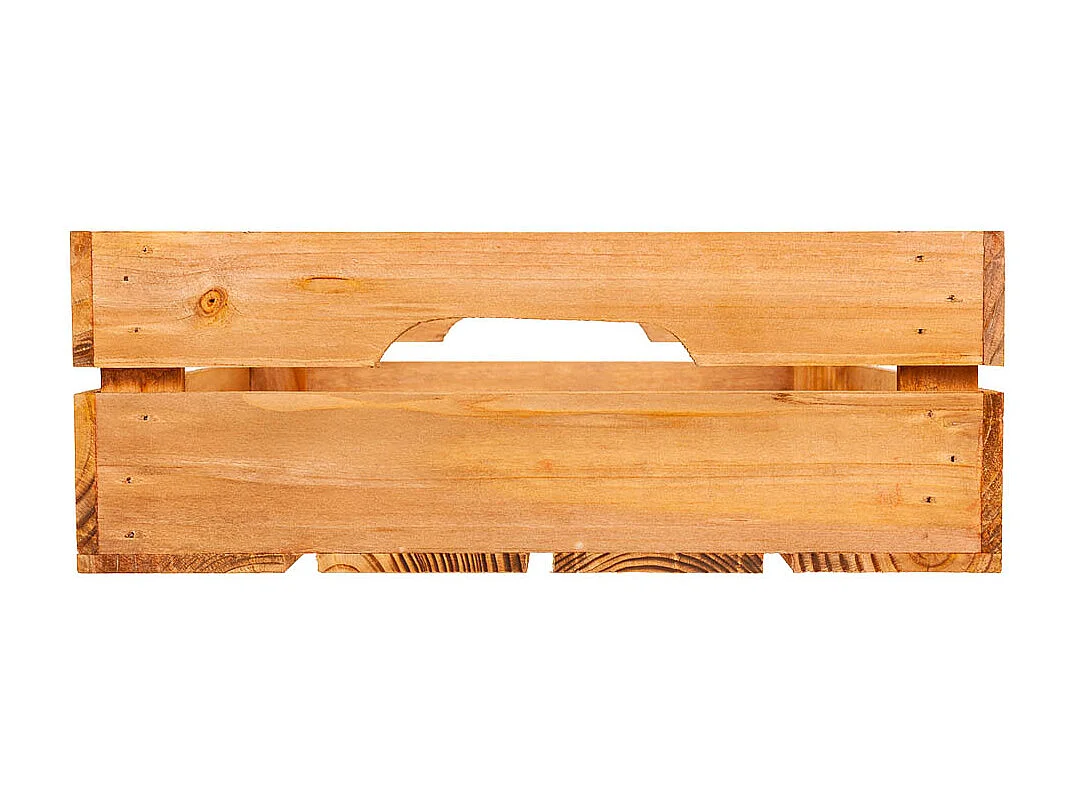 Braune Holzschublade 44x34x12,5h cm