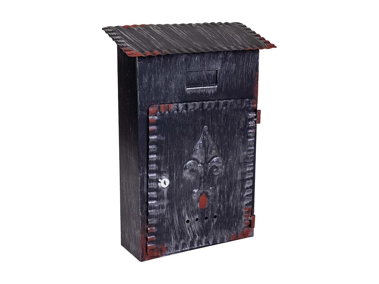 Boîte aux lettres en métal 27x11x37h