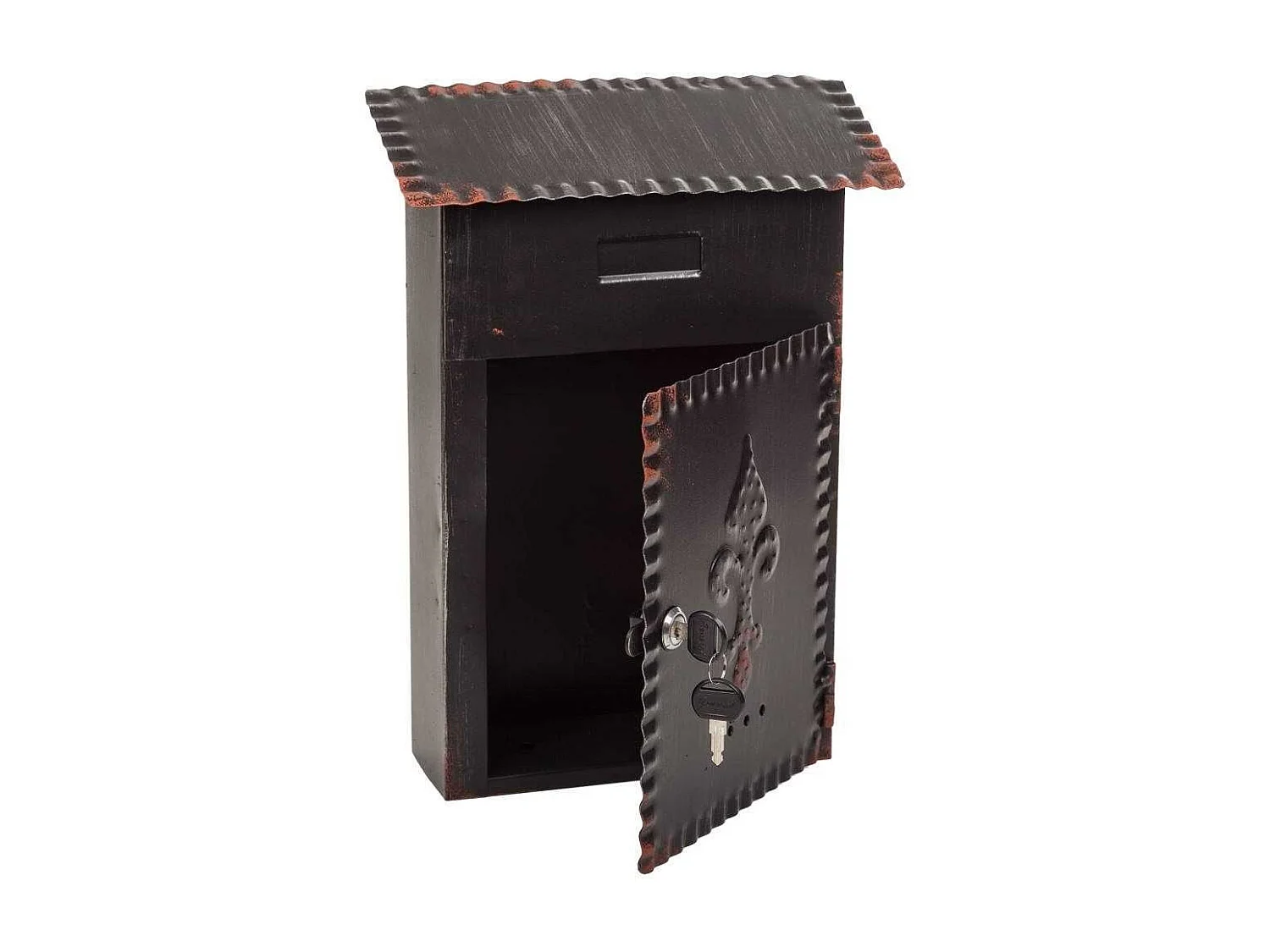 Boîte aux lettres en métal 27x11x37h
