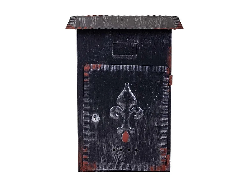 Boîte aux lettres en métal 27x11x37h