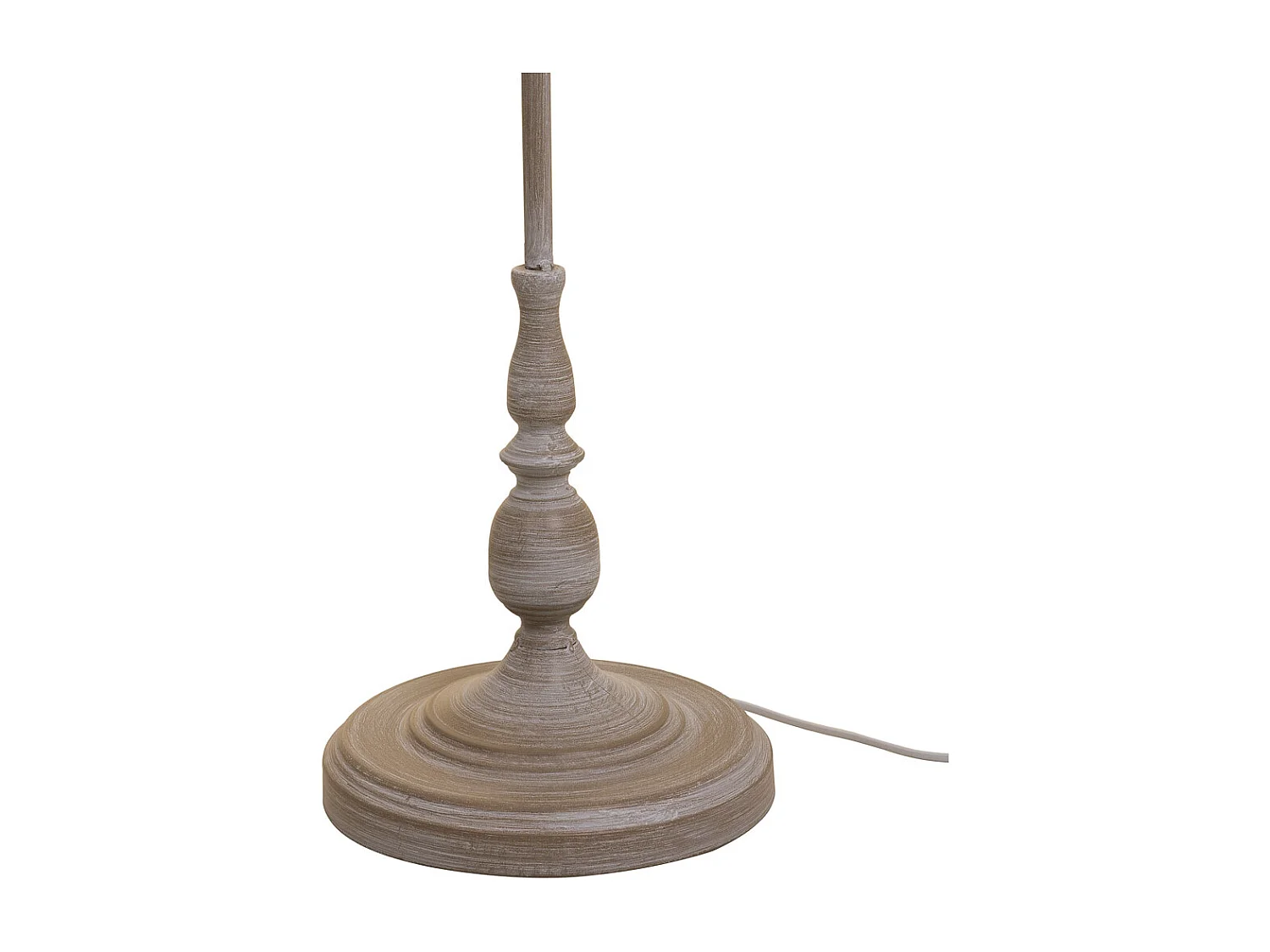 Lámpara de pie de metal gris 38x38x154