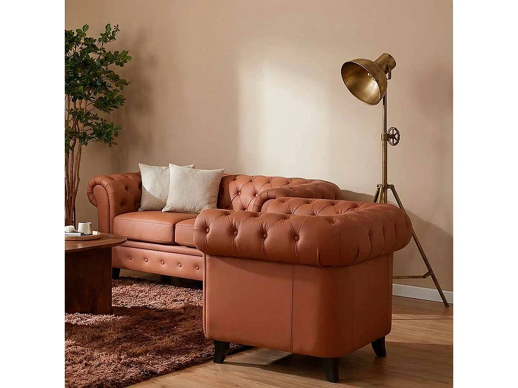 Lampada da terra in metallo bronzo 59x59x161h