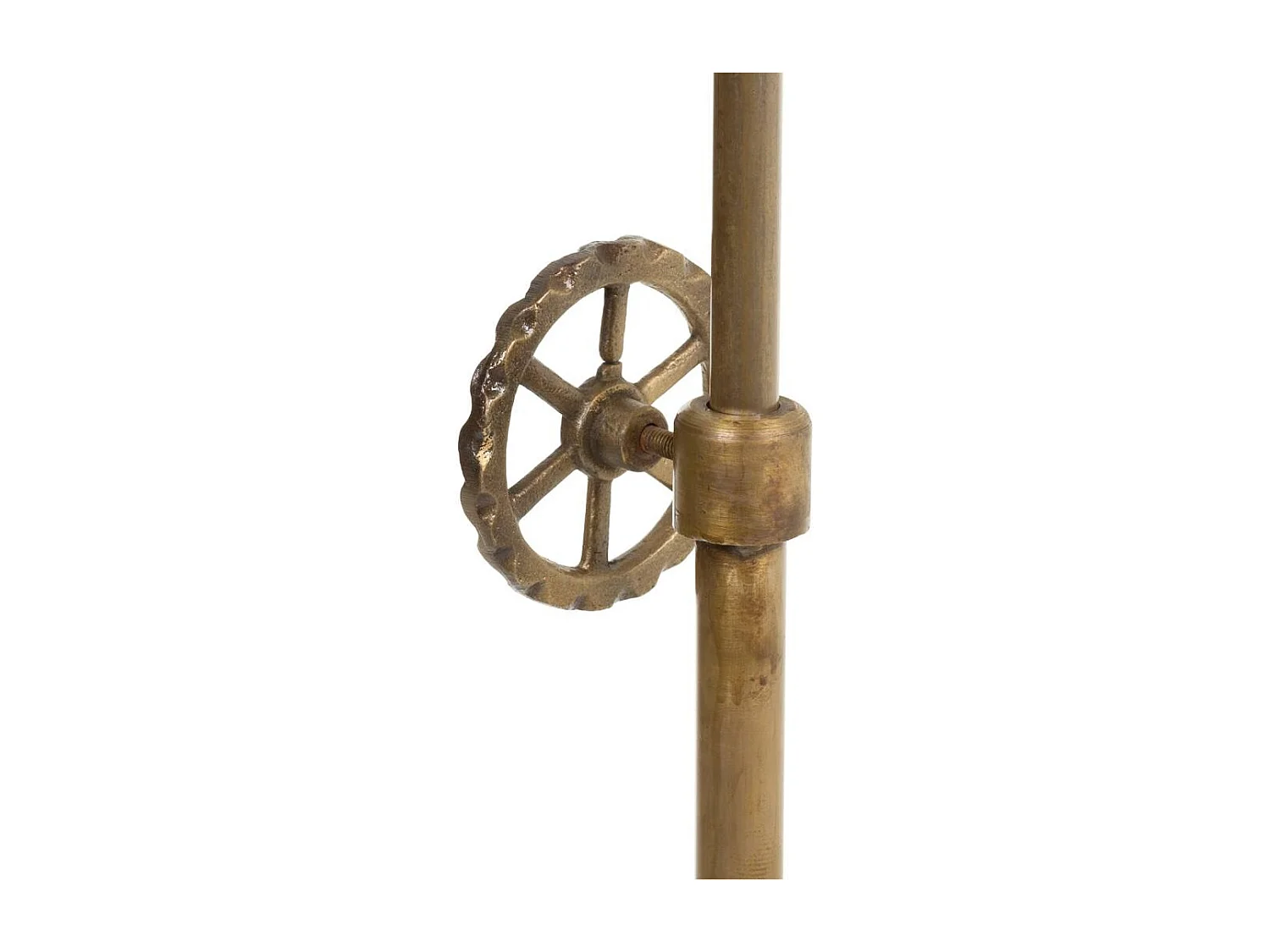 Lampada da terra in metallo bronzo 59x59x161h