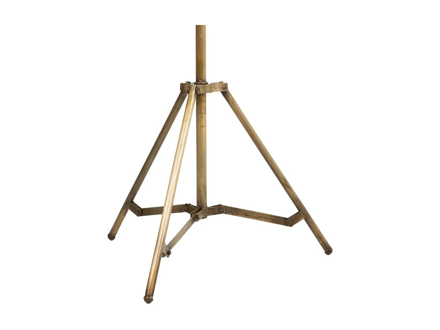 Lampada da terra in metallo bronzo 59x59x161h