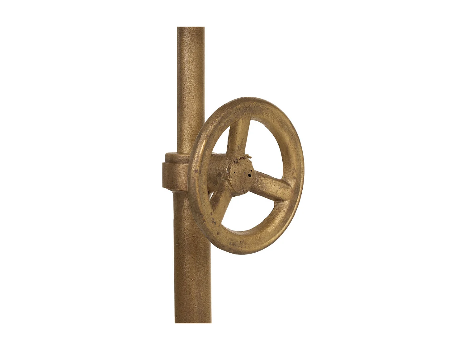 Candeeiro de pé em metal bronze 60x20x176