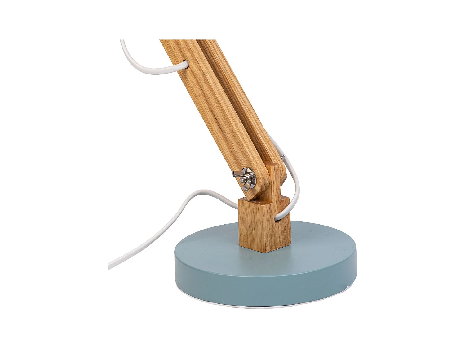 Flexo Lampe de bureau Alexandra House Living Bleu Métal (16 x 55 x 33 cm)