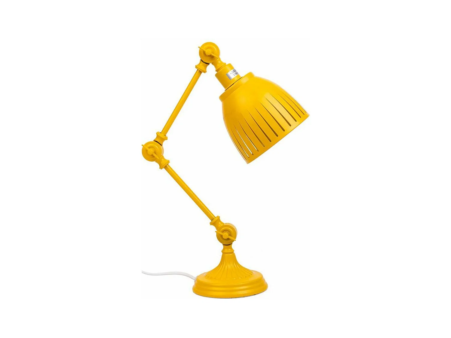 Flexo Lampe de bureau Alexandra House Living Jaune (13 x 43 x 25 cm)