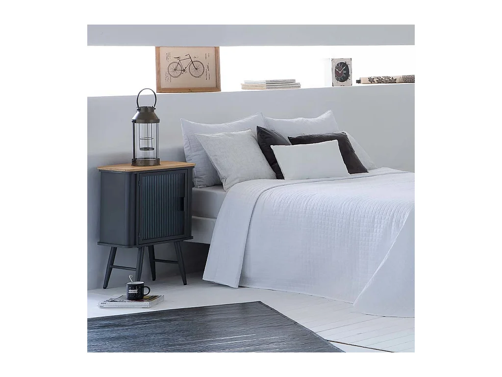 Kupferne Metalllaterne 18,5x16x33h cm