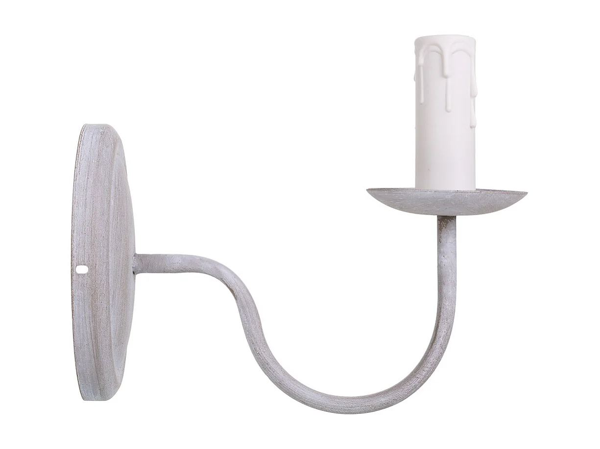 Aplique de pared gris 22,5x9,5x19