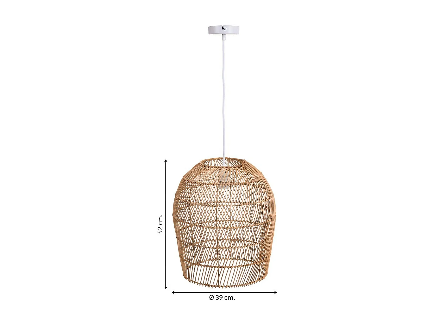 Lámpara de techo d39x52