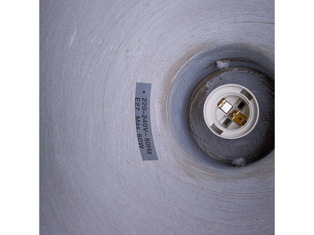 Plafoniera grigia 20x20x110h