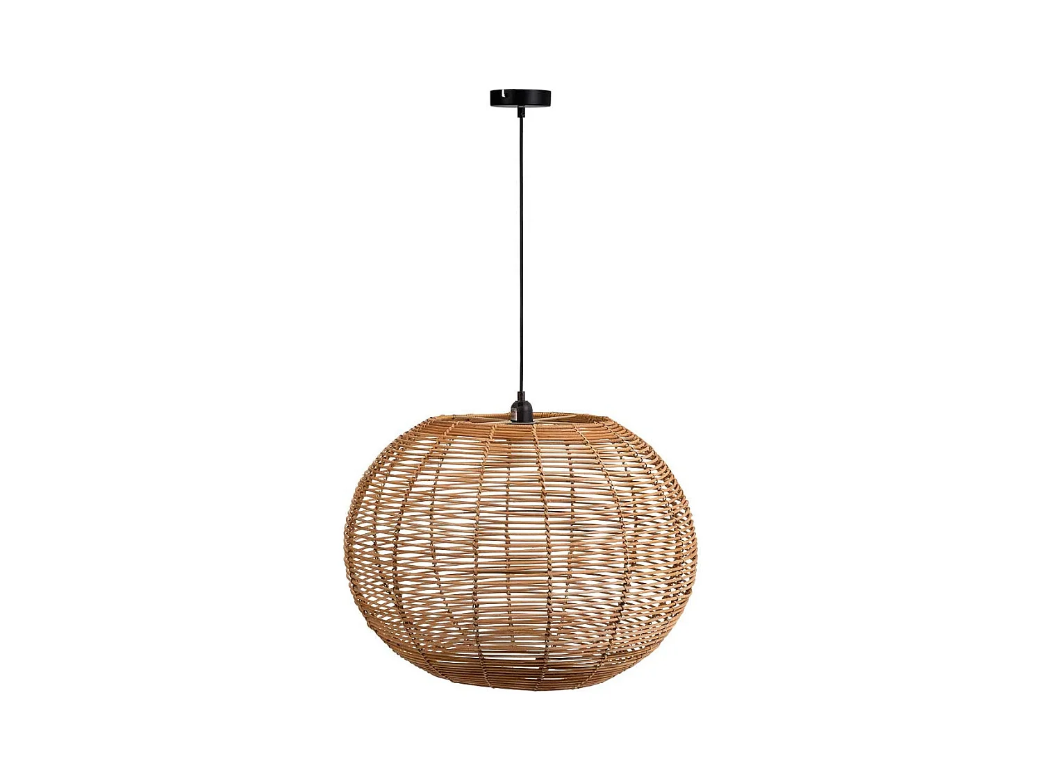 Plafonnier marron d57x41h cm