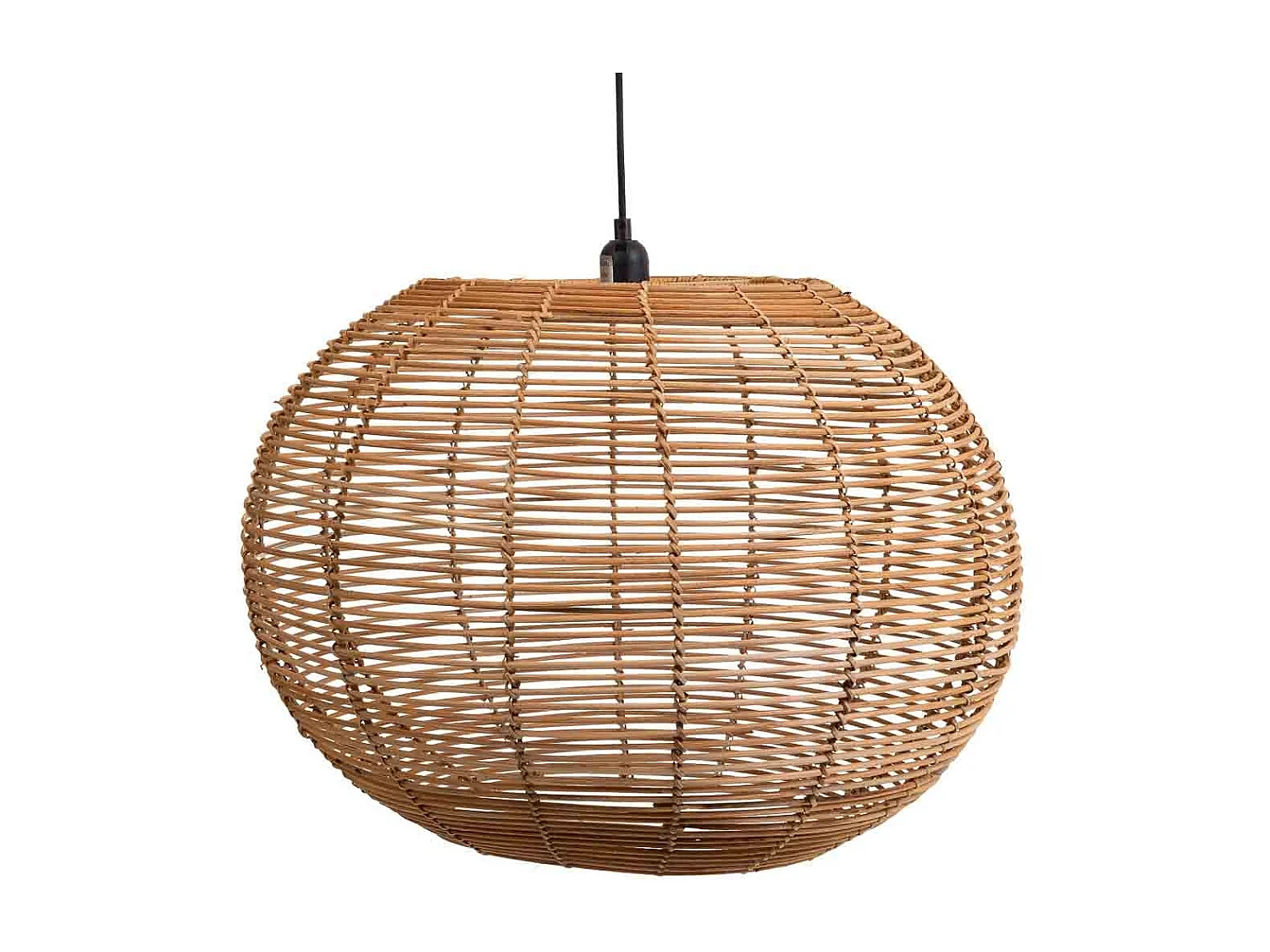 Lampara de techo marrón d57x41h cm