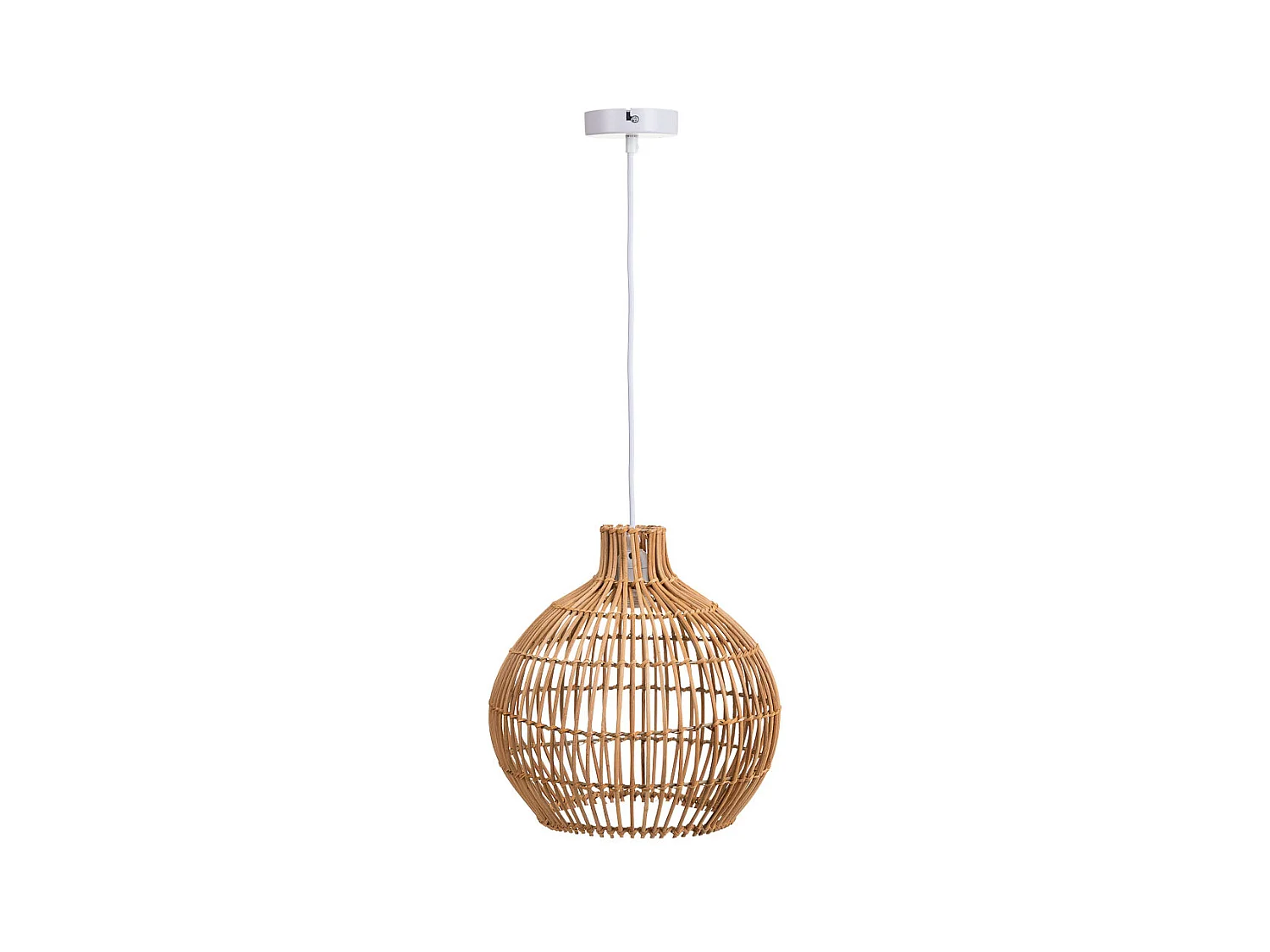 Plafonnier marron d29x31h cm