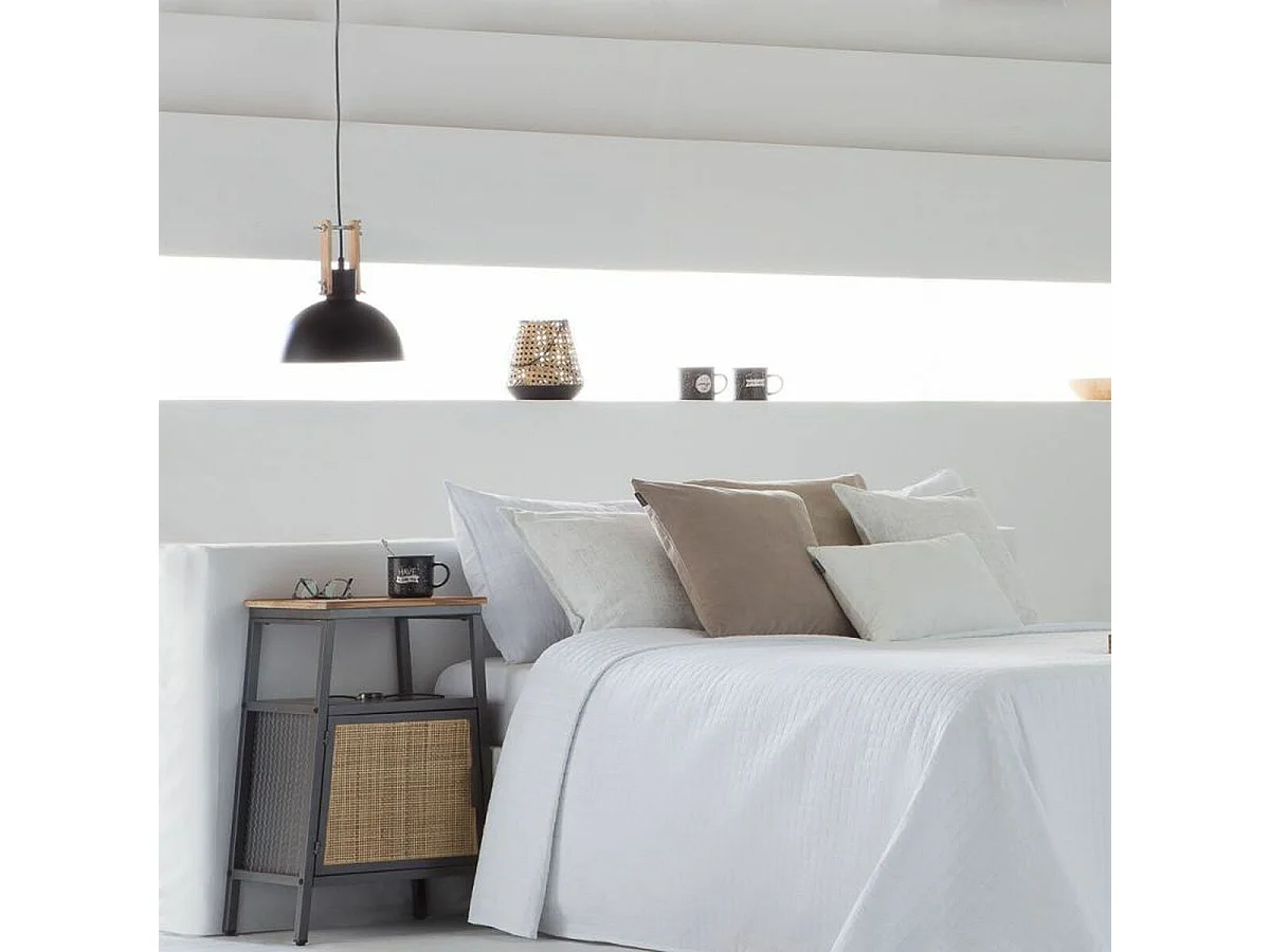 Colgante Alexandra House Living Negro