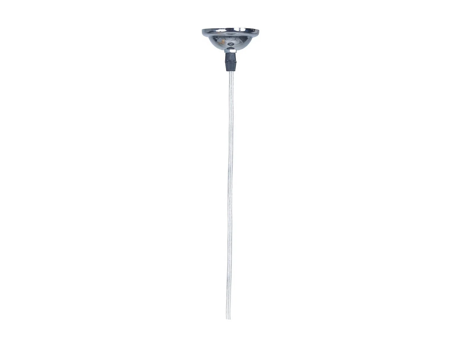 Lampada da soffitto in bambù nero 30,5x30,5x30h