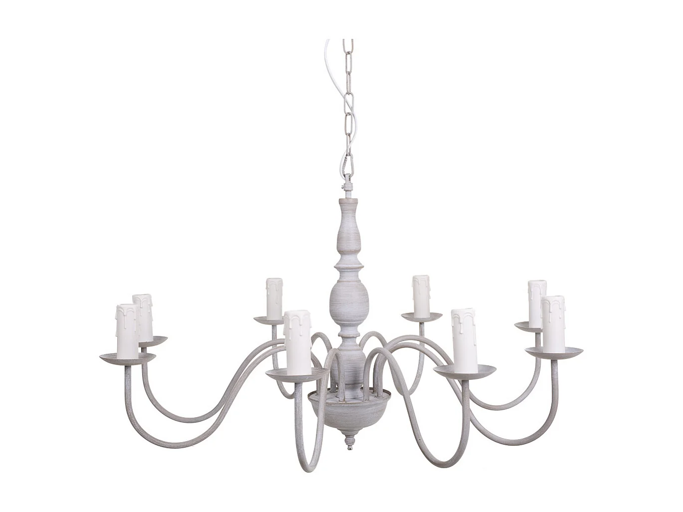 Graue Deckenleuchte 77x77x134h cm