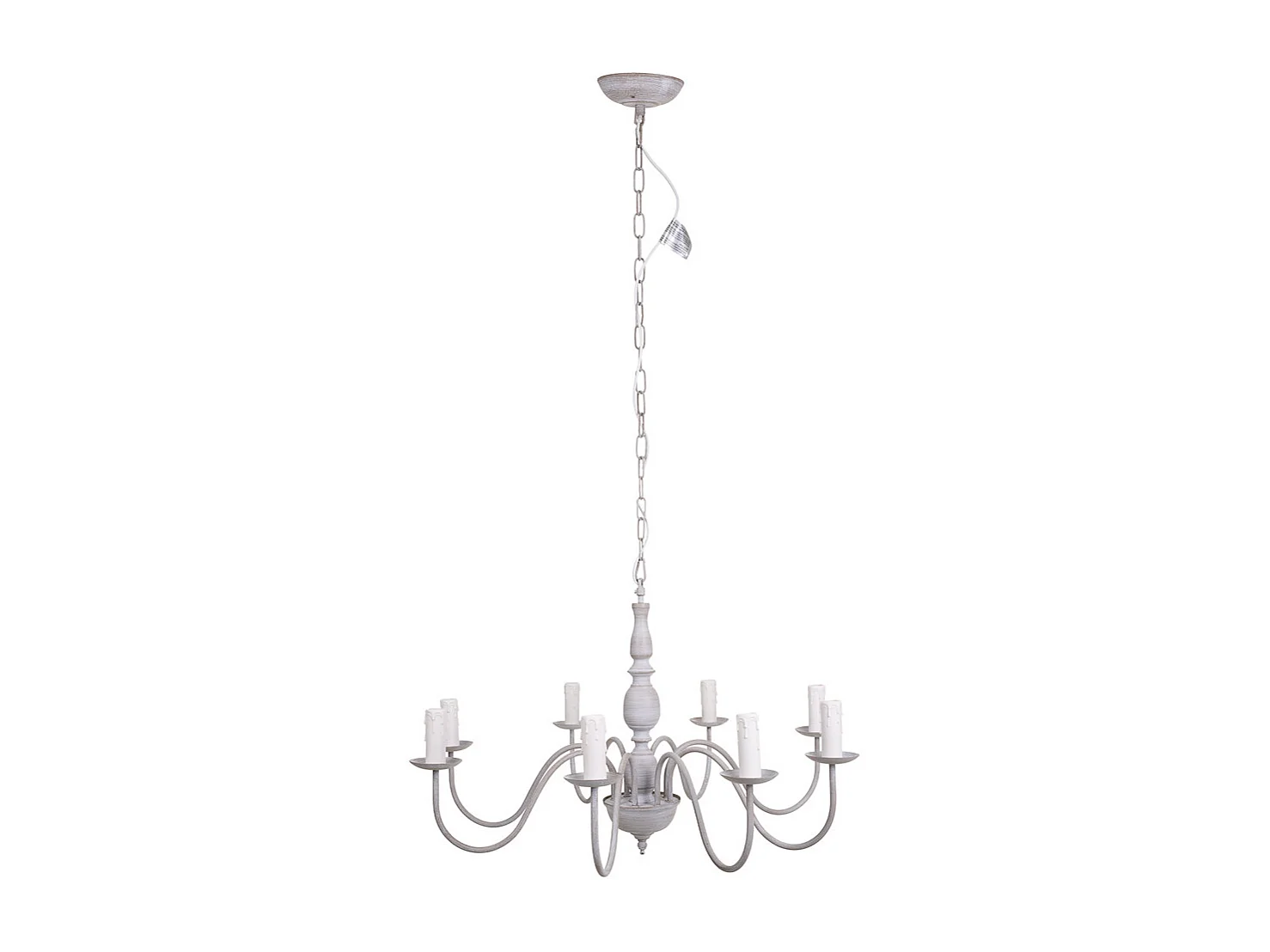 Graue Deckenleuchte 77x77x134h cm