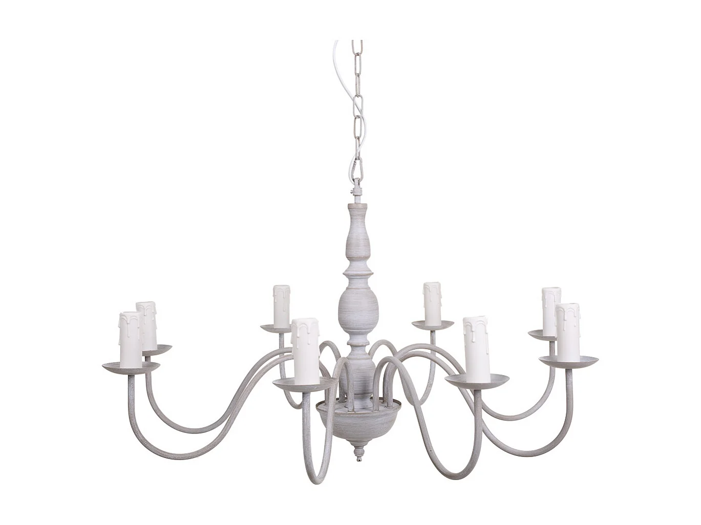 Graue Deckenleuchte 77x77x134h cm