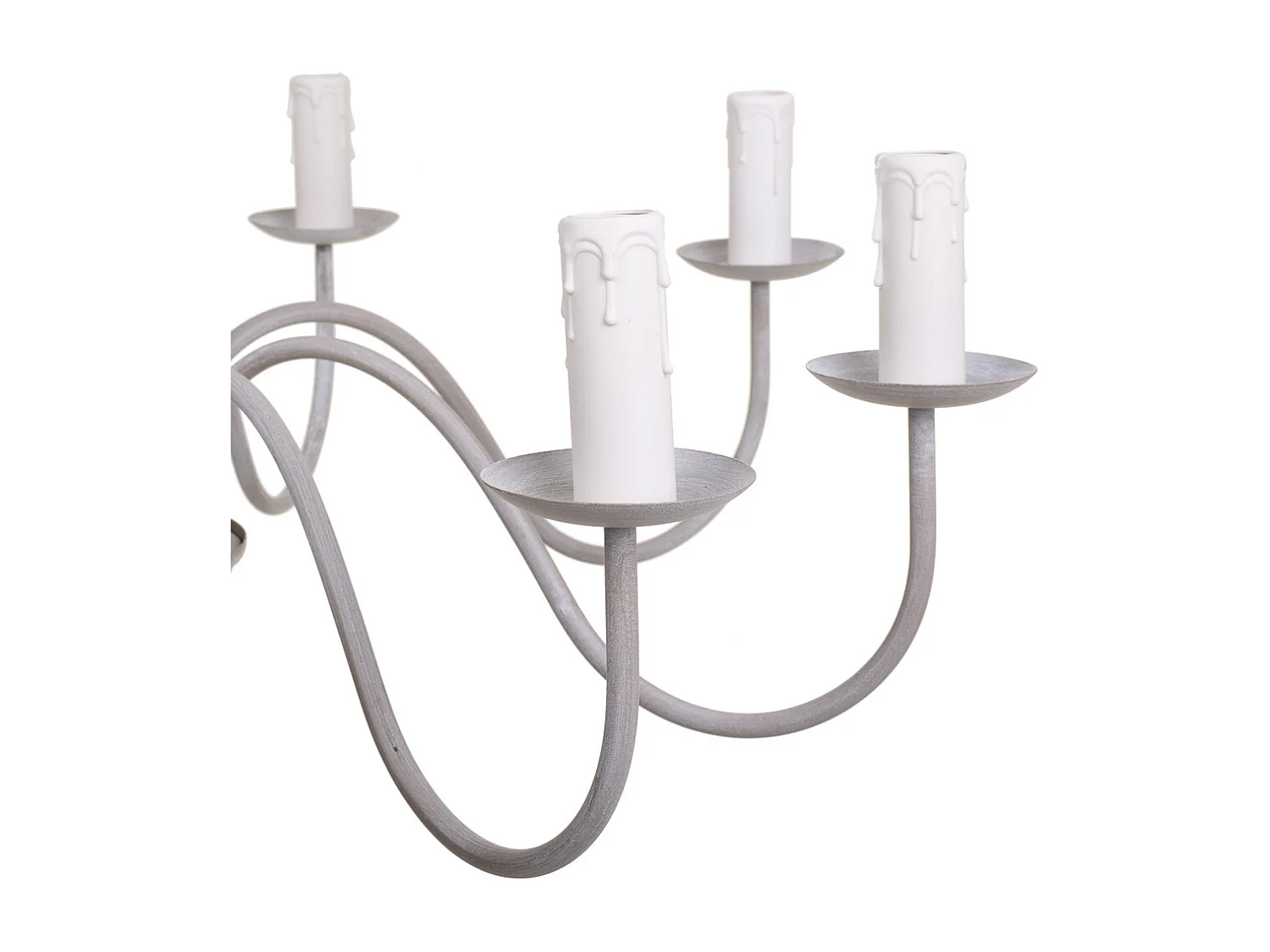 Graue Deckenleuchte 77x77x134h cm