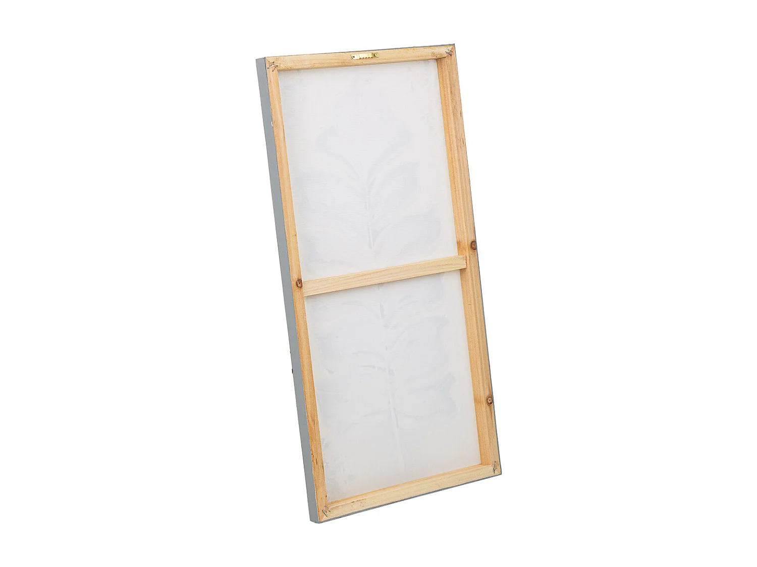 Pintura pintada à mão com relevo dourado 30x60x2,5