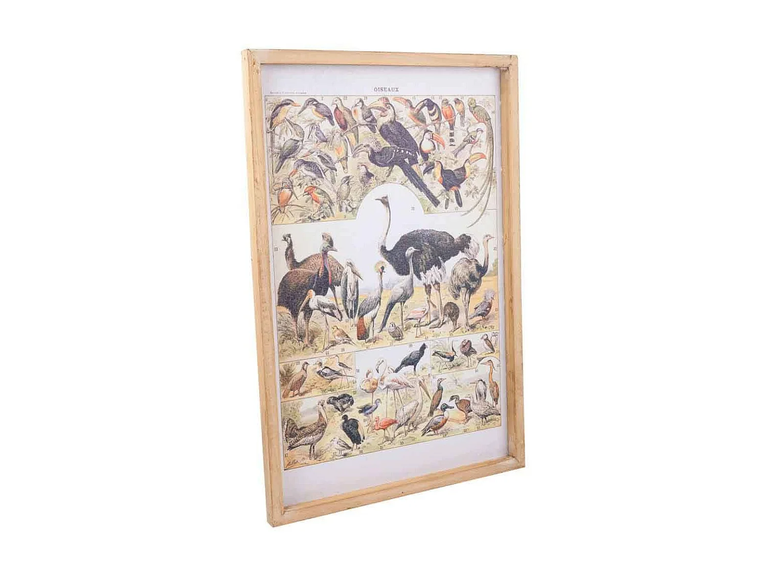 Bedrucktes StoffgemÃ¤lde mit Holzrahmen 40x60x2h cm