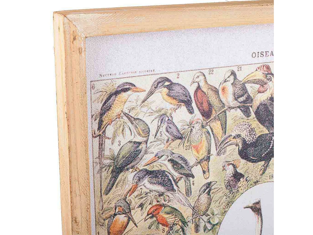 Bedrucktes StoffgemÃ¤lde mit Holzrahmen 40x60x2h cm