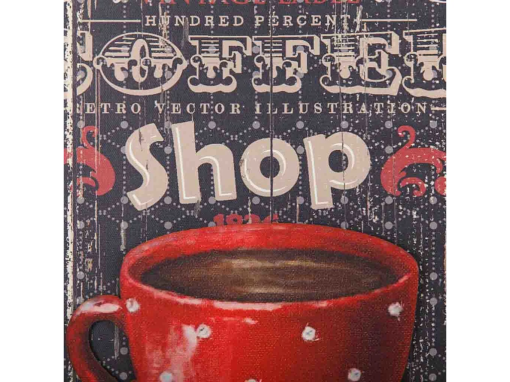 Cuadro de canvas impreso y metal 3d 40x50x3