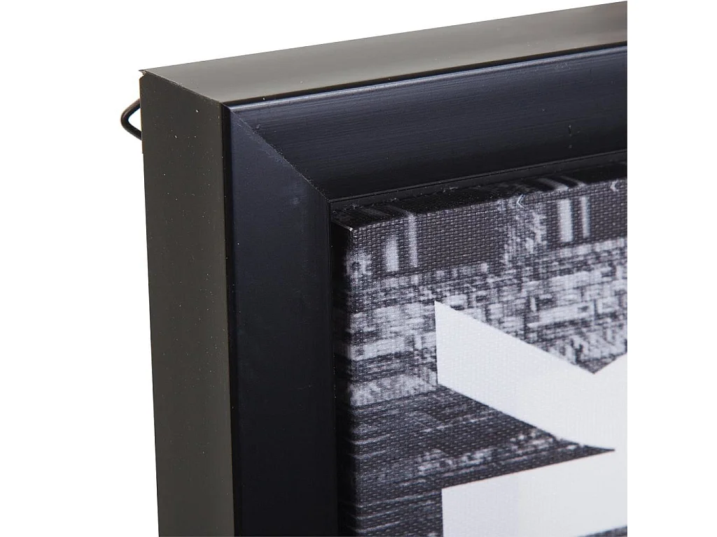 Bedrucktes LeinwandgemÃ¤lde mit Rahmen 50x70x3 h cm