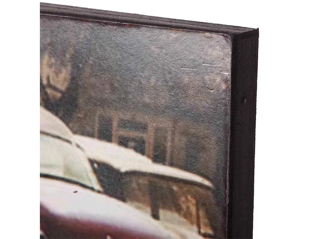 Holz- und Metallrahmen 60x45x04h cm