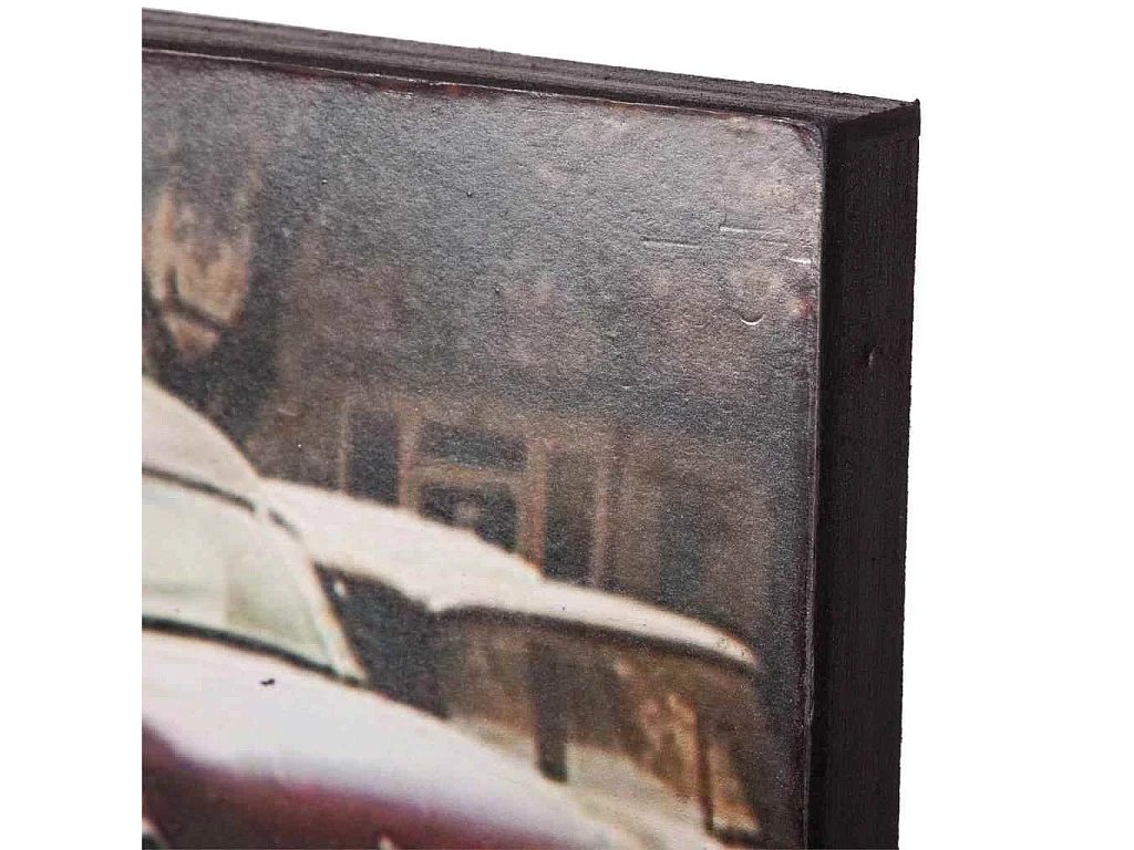 Holz- und Metallrahmen 60x45x04h cm