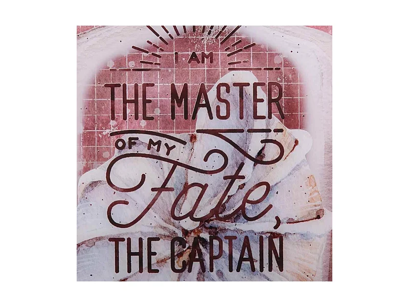 Bedrucktes Doppelleinwandgemälde mit Rahmen 40x50x3 h cm