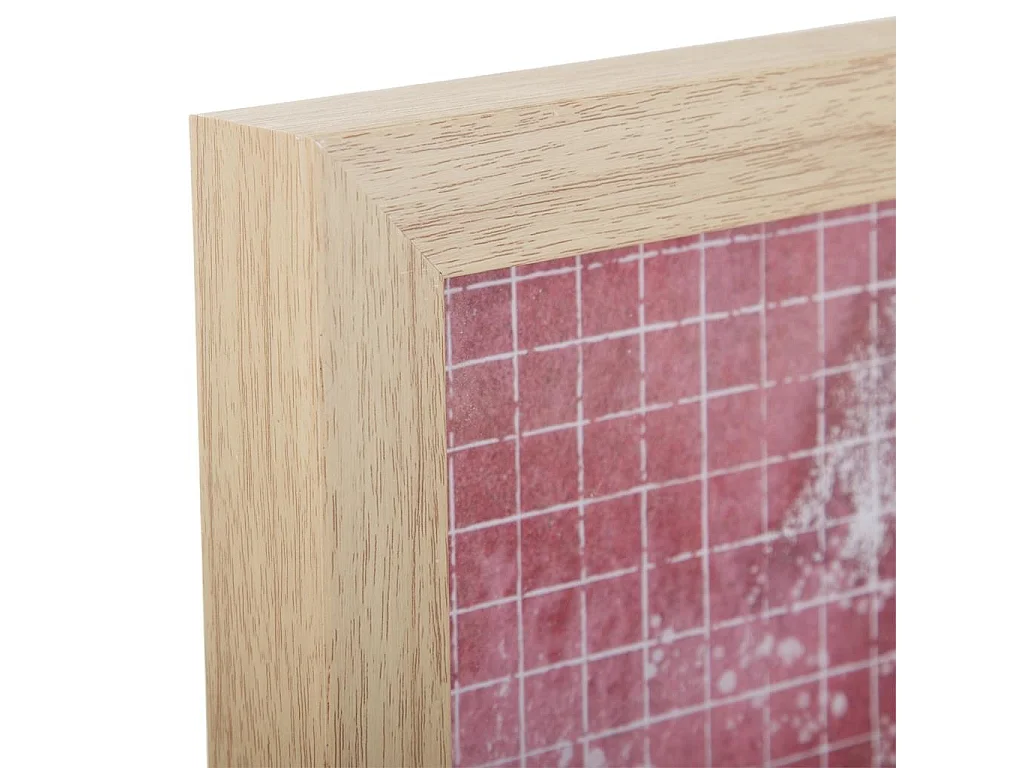 Bedrucktes DoppelleinwandgemÃ¤lde mit Rahmen 40x50x3 h cm