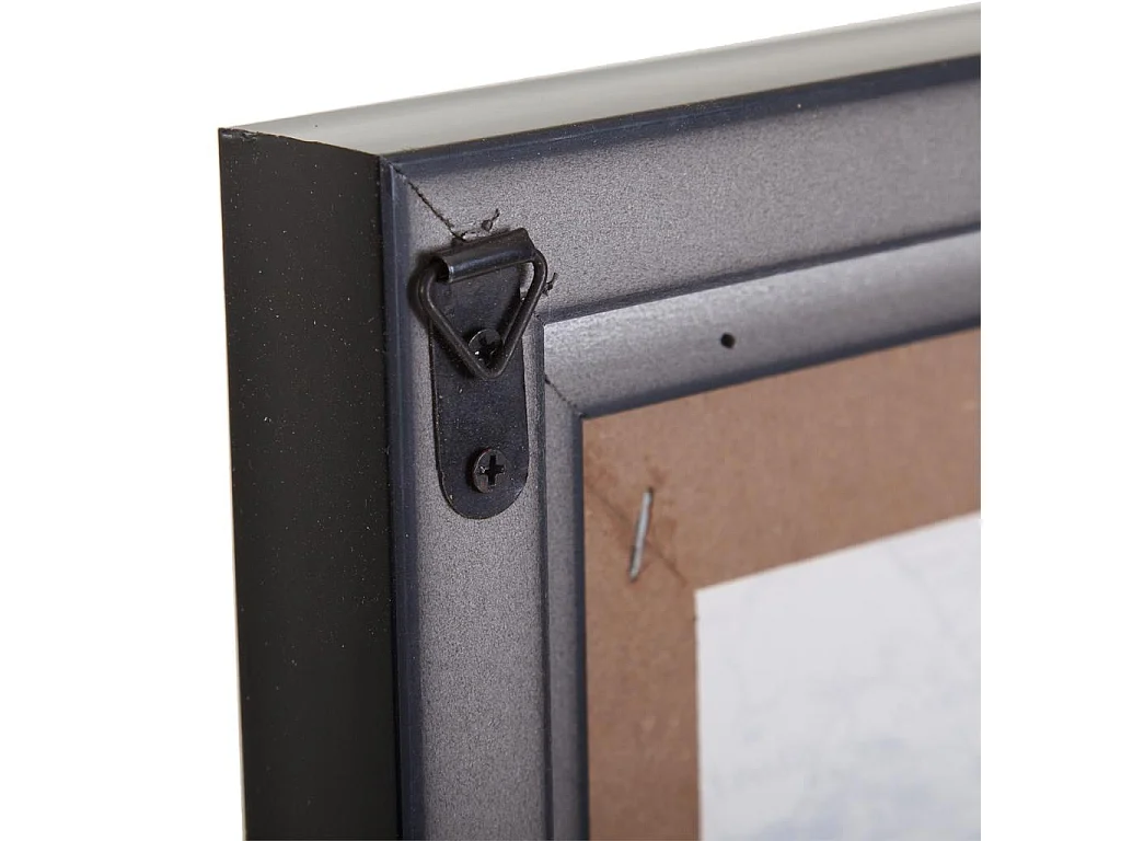 Bedrucktes LeinwandgemÃ¤lde mit Rahmen 50x70x3 h cm