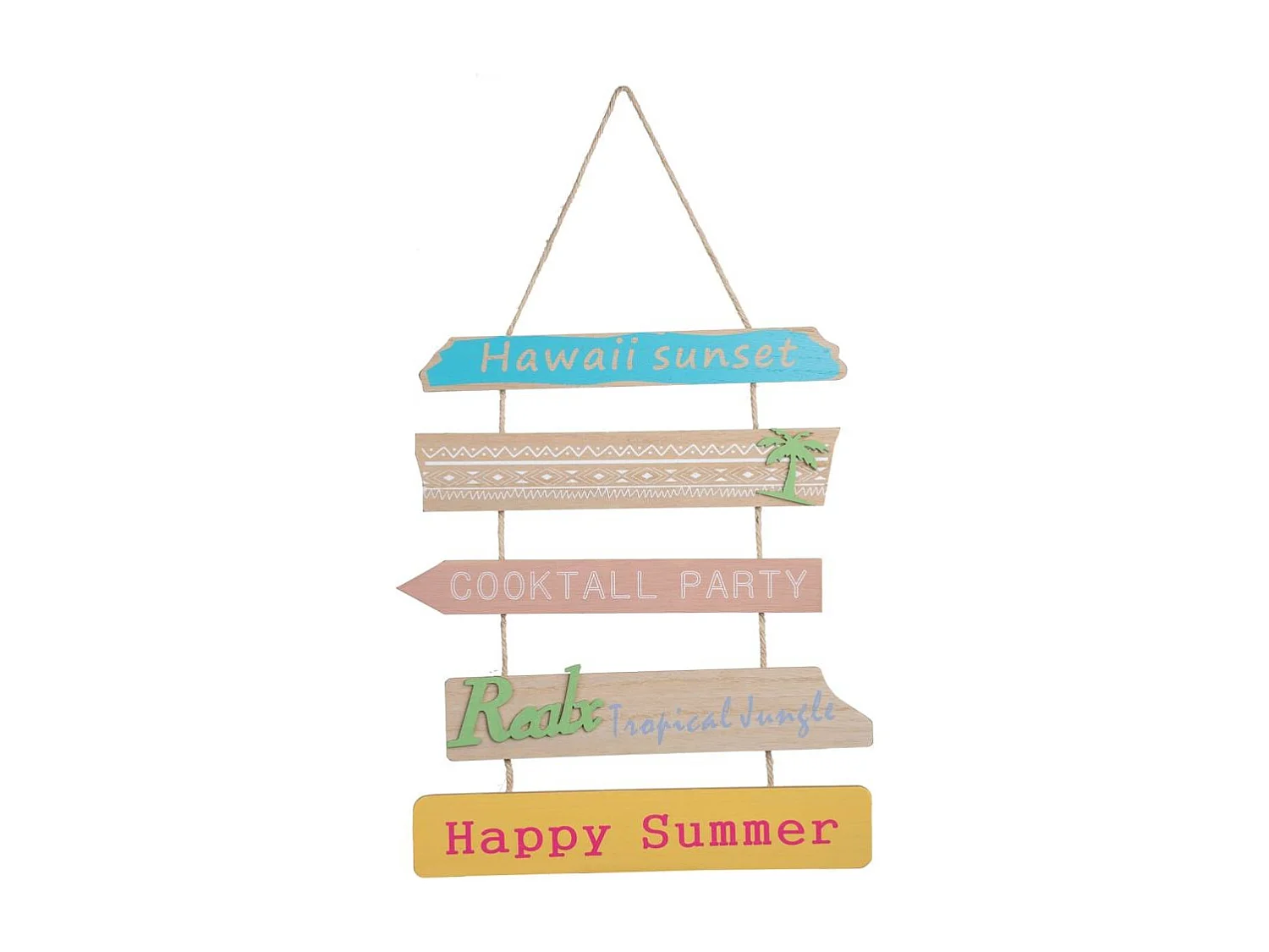 Decorazione murale in legno 32x1x55h