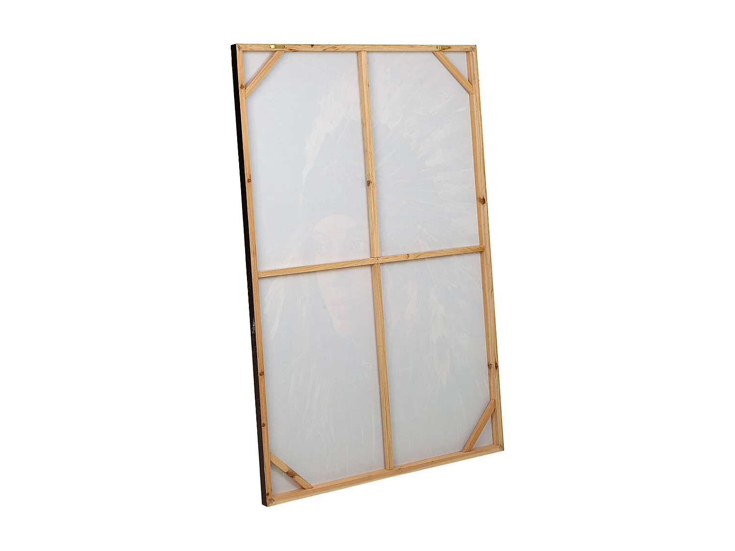 Cuadro pintado a mano con relieve gris 80x120x3