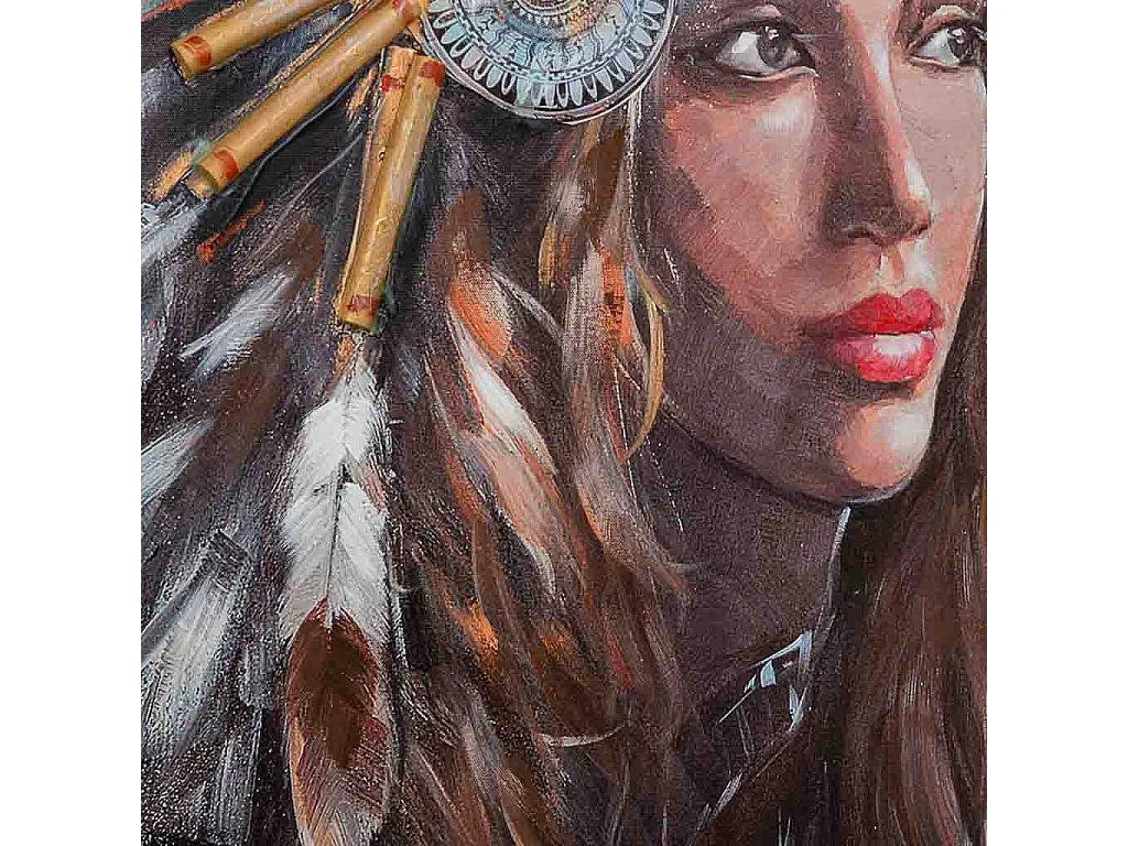 Pintura pintada à mão com relevo cinza 80x120x3