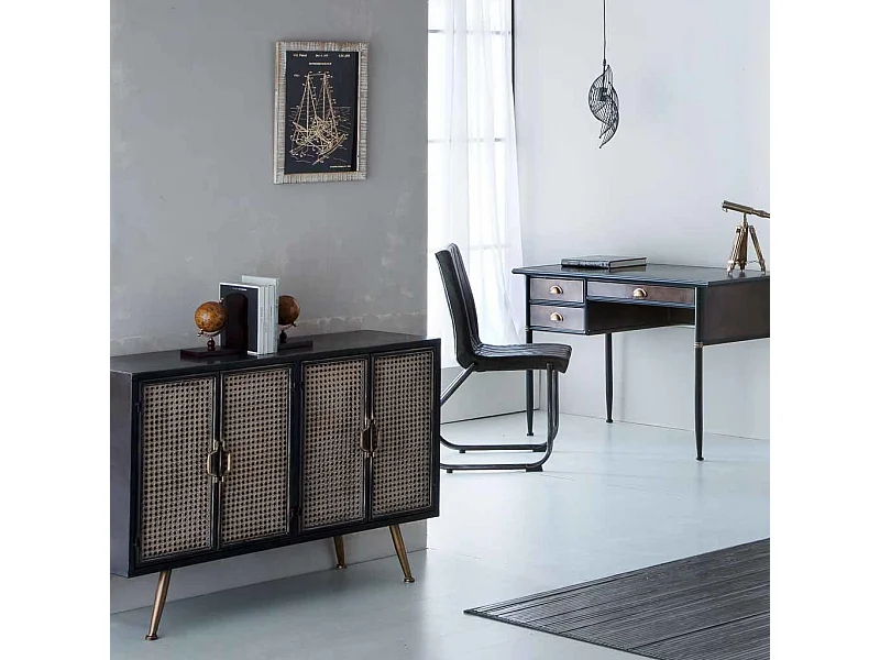 Cuadro madera acabado dorado 35x45x1,8