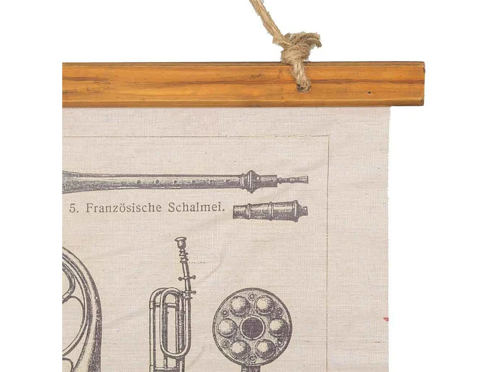 Bedruckte Leinen-Pergament-Leinwand, 60 x 86 cm