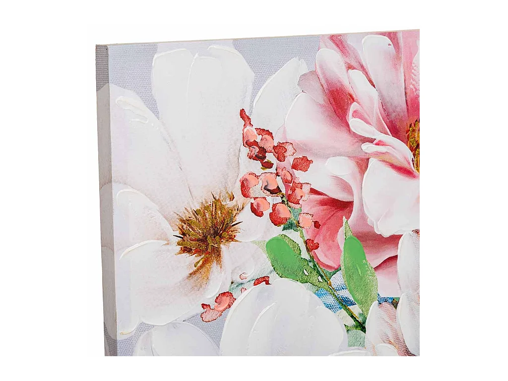 Handgemaltes Gemälde mit mehrfarbigem Relief 80x80x3h cm