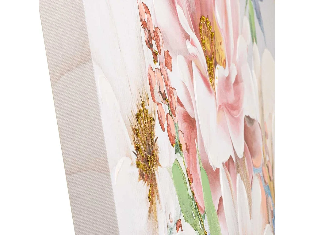 Handgemaltes Gemälde mit mehrfarbigem Relief 80x80x3h cm