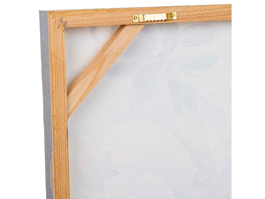Handgemaltes Gemälde mit mehrfarbigem Relief 80x80x3h cm