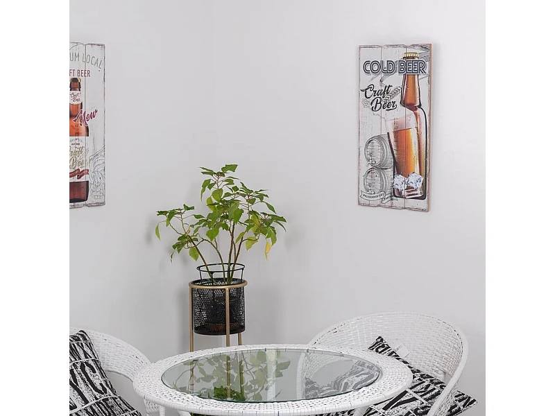 Quadro de madeira 30x60x1,8