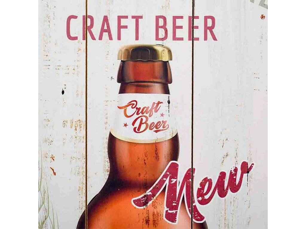 Holzbild 30x60x1,8h cm