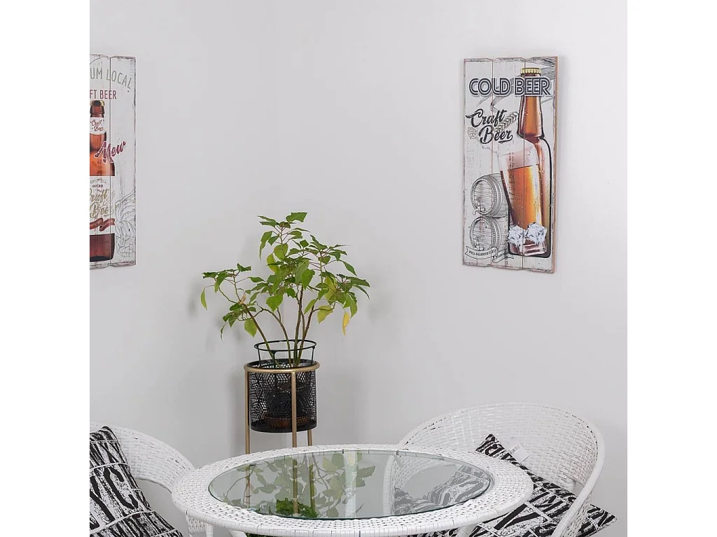 Cuadro de madera 30x60x1.8