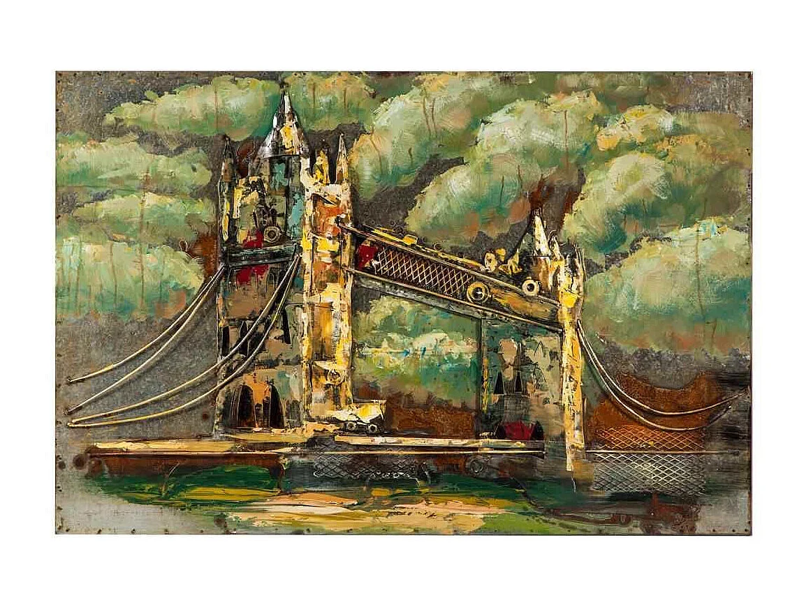 Quadro metálico 120x80 cm