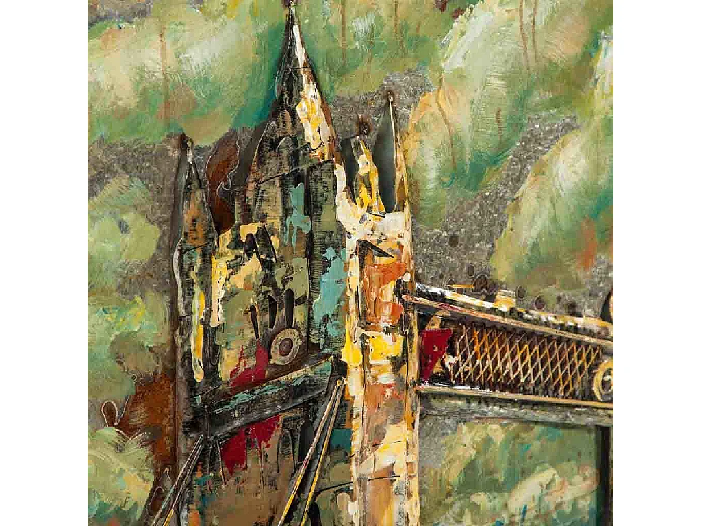 Quadro metálico 120x80 cm